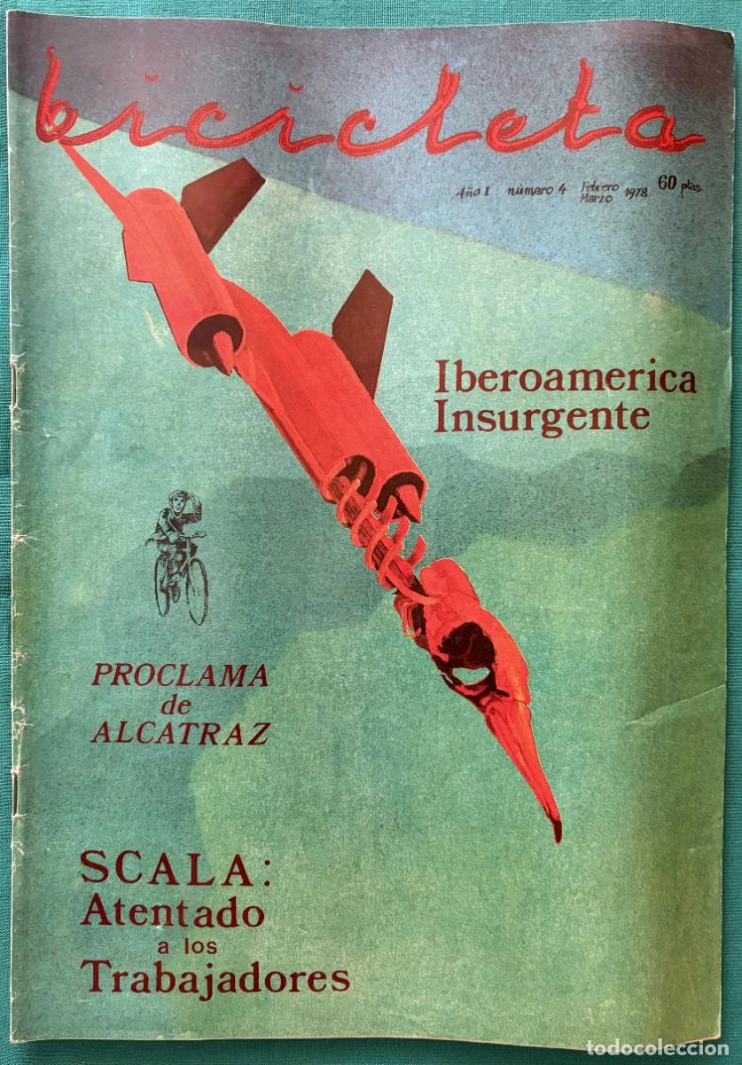 Colecionismo de Revistas e Jornais: RVBI004, REVISTA BICICLETA N&ordm; 4, FEBRERO &ndash; MARZO 1978