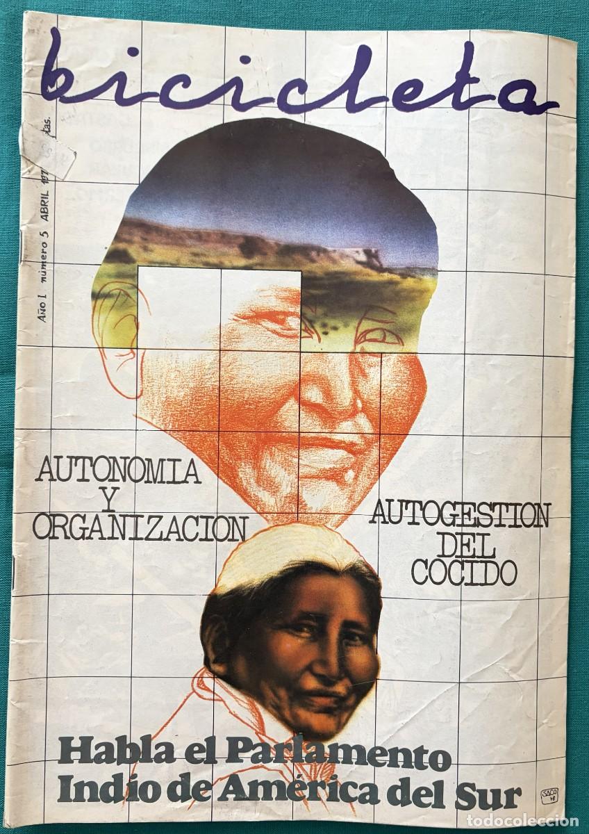 Colecionismo de Revistas e Jornais: RVBI005, REVISTA BICICLETA N&ordm; 5, ABRIL 1978