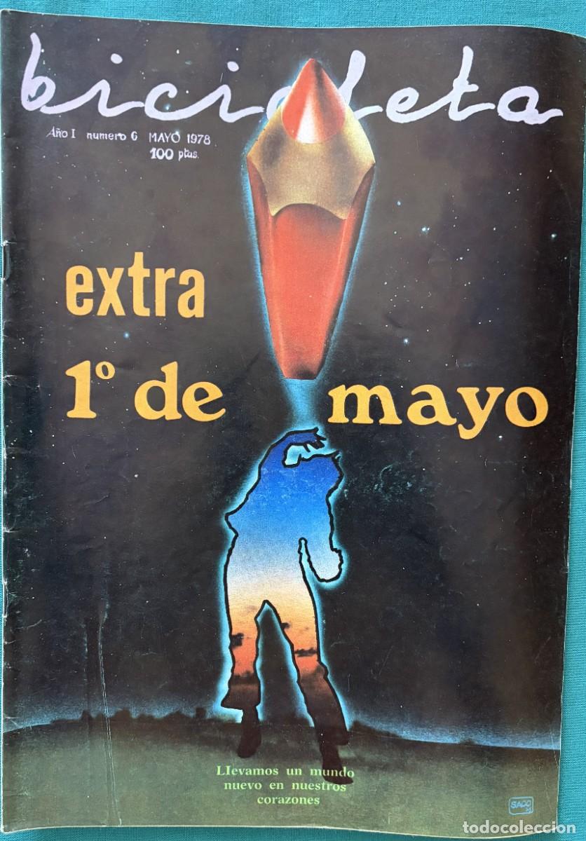 Collection Magazines and Newspapers: RVBI006, REVISTA BICICLETA N&ordm; 6, EXTRA 1 DE MAYO DE 1978