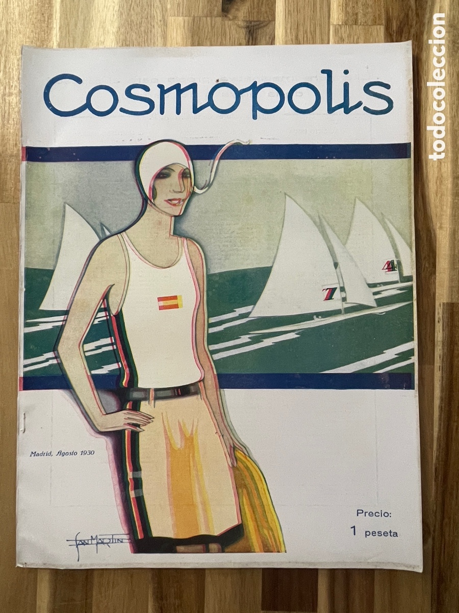 Coleccionismo de revistas y peri&oacute;dicos: Cosm&oacute;polis. Agosto de 1930. N&uacute;mero 32.