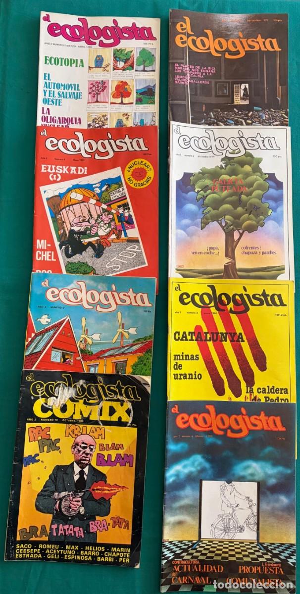 Sammeln von Zeitschriften und Zeitungen: RVEE008, REVISTA EL ECOLOGISTA, N&ordm; 1, 2, 3, 4, 5, 6, 7, 10, A&Ntilde;OS 1979, 1980