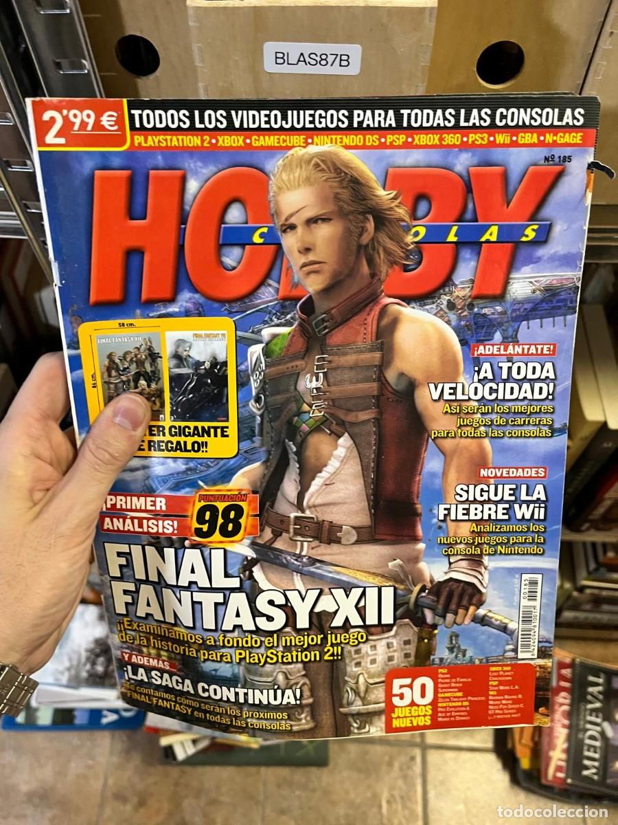 Coleccionismo de revistas y peri&oacute;dicos: BLAS87B Hobby Consolas n&ordm; 185 &ndash; Final Fantasy XII &ndash; Axel Springer.