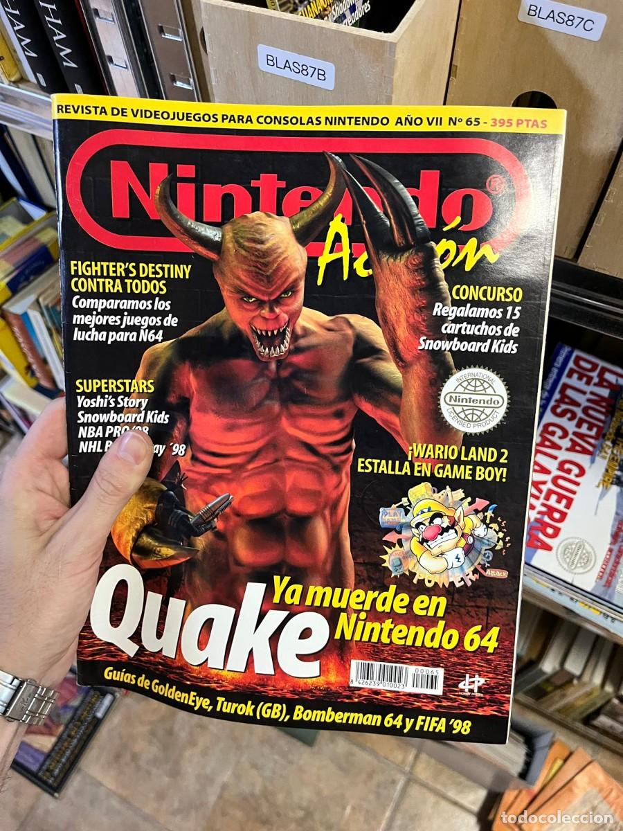 Collection Magazines and Newspapers: BLAS87B Nintendo Acci&oacute;n n&ordm; 65 &ndash; Quake &ndash; Hobby Press.