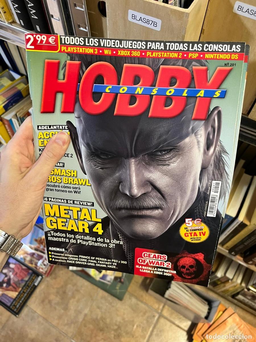 Collection Magazines and Newspapers: BLAS87B hobby consolas 201 metal gear 4