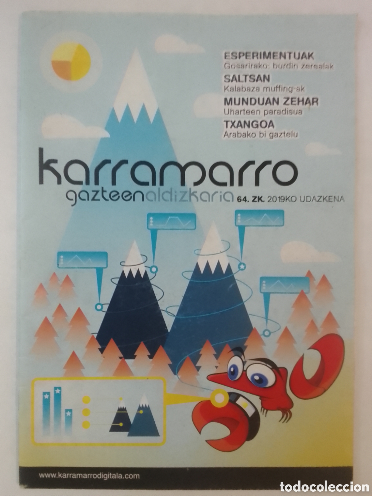 Coleccionismo de revistas y peri&oacute;dicos: Revista Karramarro n&deg; 64.