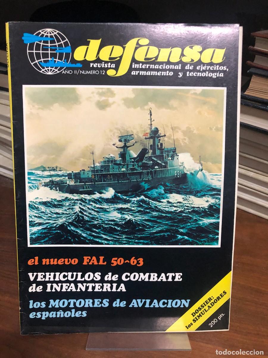 Coleccionismo de revistas y peri&oacute;dicos: Defensa A&ntilde;o II / N&uacute;mero 12 Dossier: Los simuladores / El nuevo FAL 50-63
