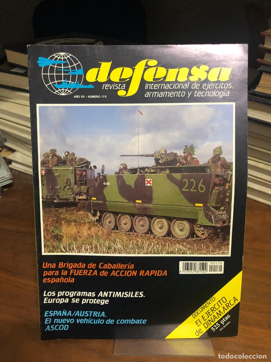 Coleccionismo de revistas y peri&oacute;dicos: Defensa A&ntilde;o XV / N&uacute;mero 170 Documento: El ej&eacute;rcito de Dinamarca / Veh&iacute;culo ASCOD