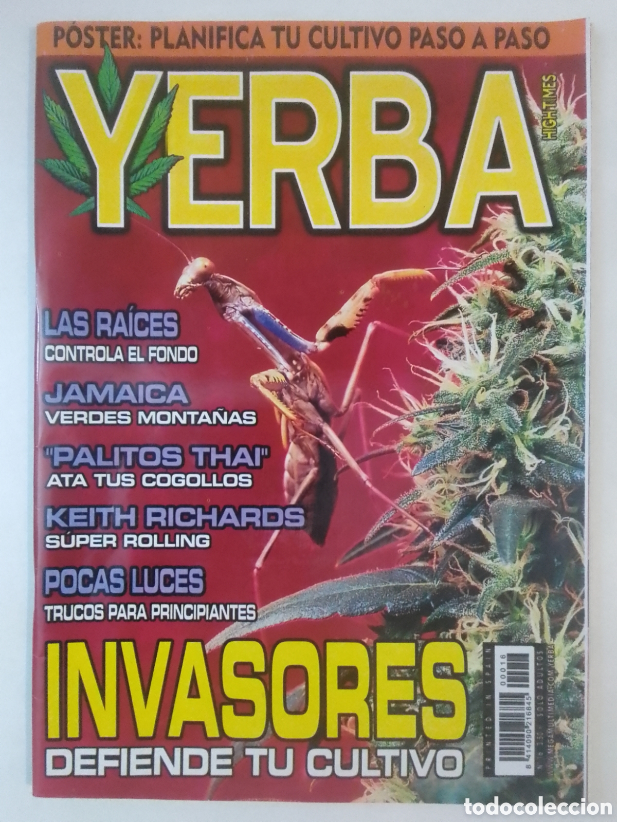 Coleccionismo de revistas y peri&oacute;dicos: Revista YERBA n&deg; 16.