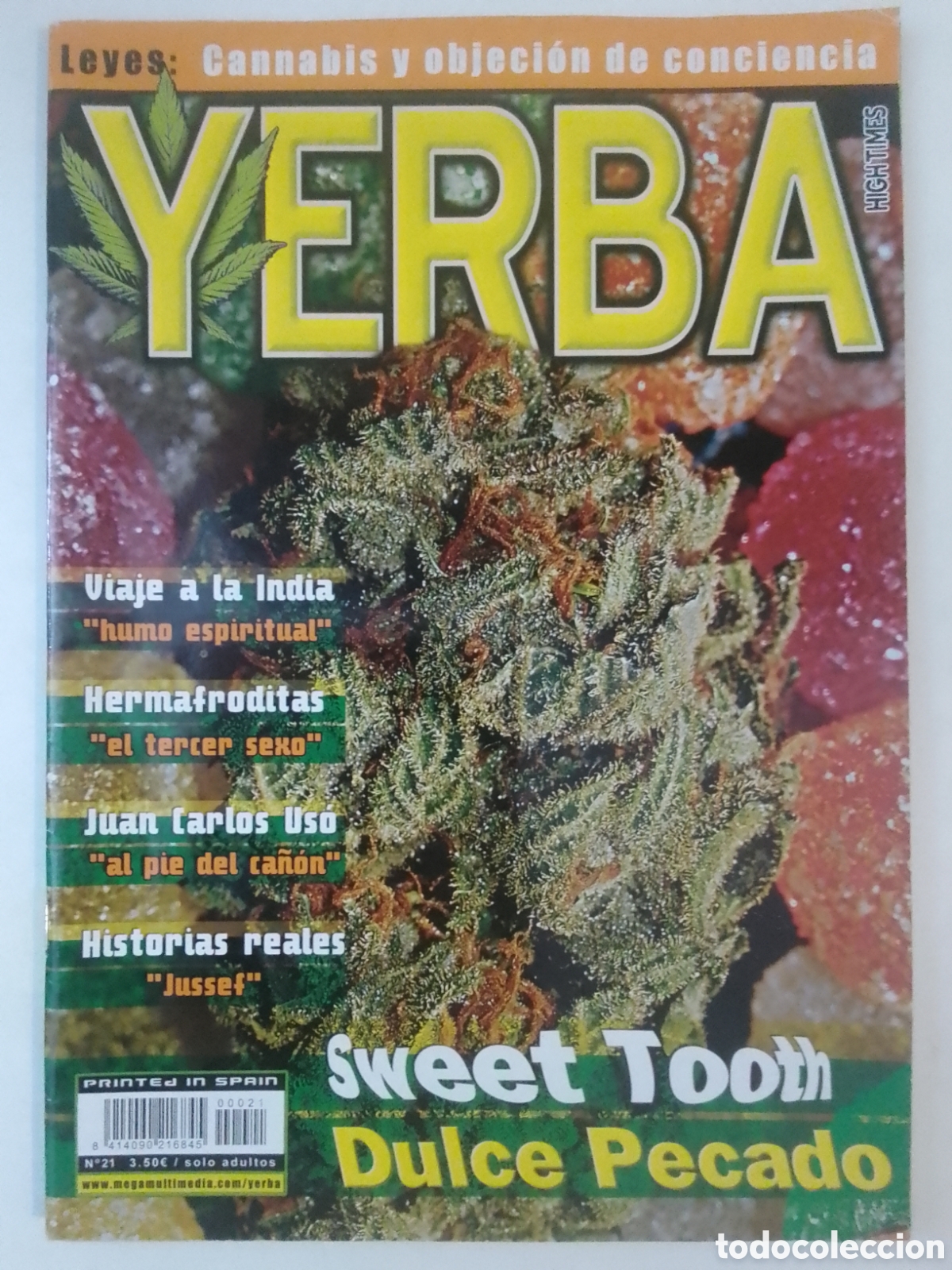 Coleccionismo de revistas y peri&oacute;dicos: Revista YERBA n&deg; 21.