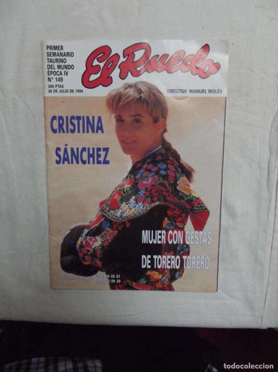 Coleccionismo de revistas y peri&oacute;dicos: REVISTA EL RUEDO N&ordm; 149 JULIO DE 1944 CRISTINA SANCHEZ