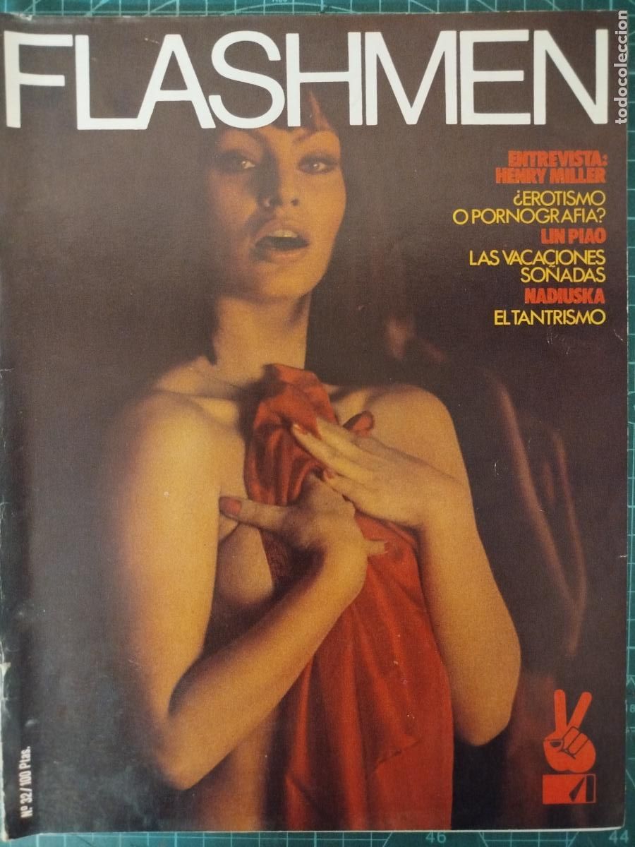 Coleccionismo de revistas y peri&oacute;dicos: REVISTA FLASHMEN N&ordm; 32 GAUCHE DIVINE BOCACCIO. NADIUSKA, HERRY MILLER