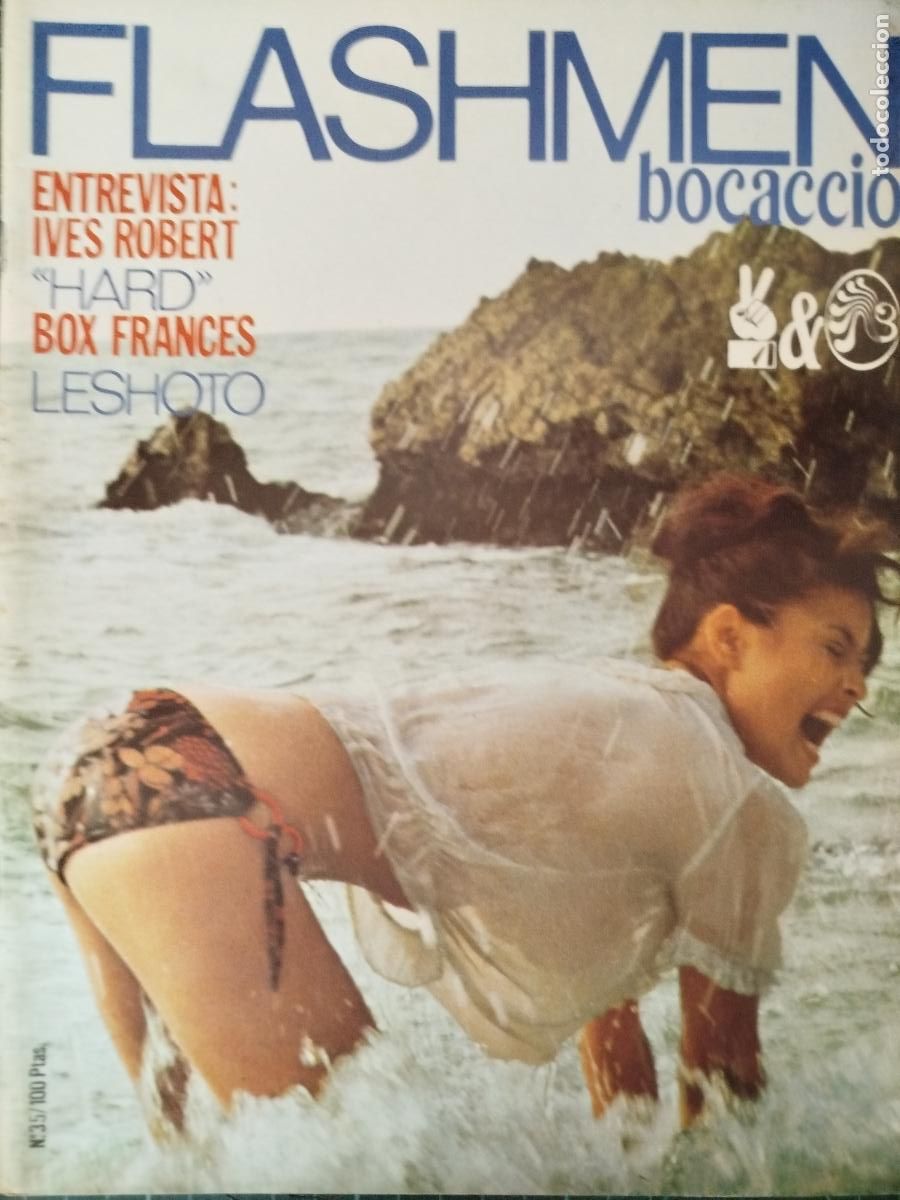 Coleccionismo de revistas y peri&oacute;dicos: REVISTA FLASHMEN N&ordm; 35 GAUCHE DIVINE BOCACCIO. IVES ROBERT