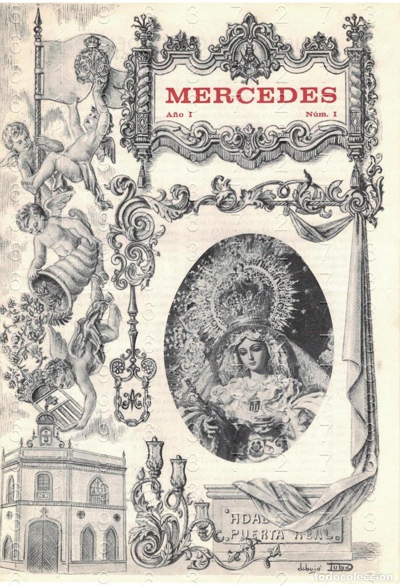 Coleccionismo de revistas y peri&oacute;dicos: SEVILLA HERMANDAD NUESTRA SE&Ntilde;ORA DE LAS MERCEDES REVISTA A&Ntilde;O 1 NUMERO 1 REVISTA U87