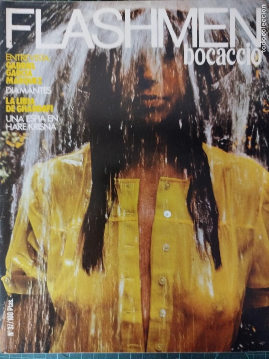 Collectionnisme de Revues et Journaux: REVISTA FLASHMEN N&ordm; 37 GAUCHE DIVINE BOCACCIO. GARCIA MARQUEZ, PASSOLINI, JAMES DEAN