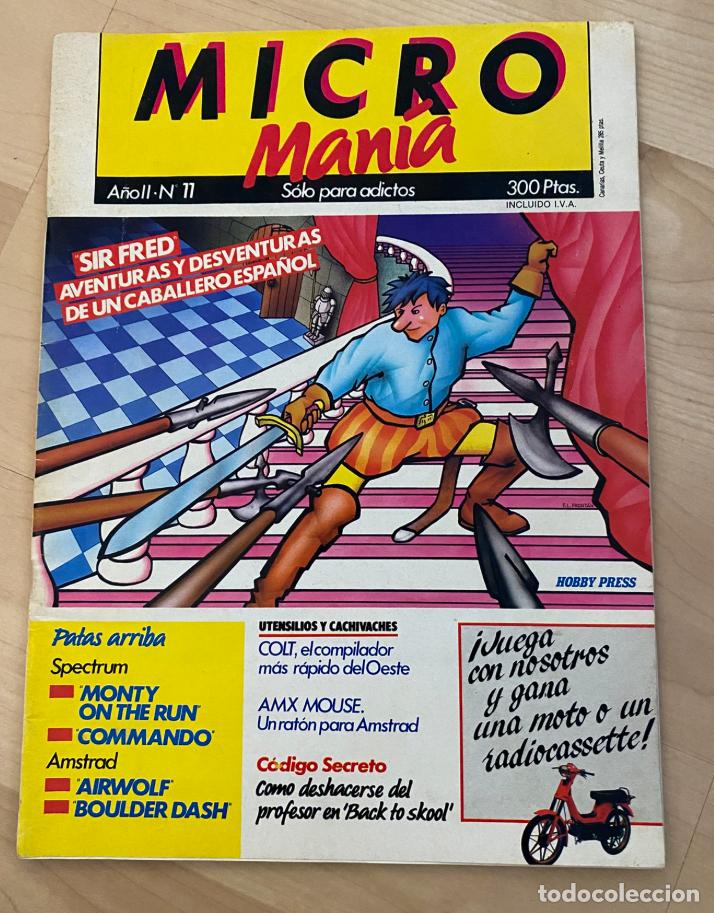 Collectionnisme de Revues et Journaux: Microman&iacute;a 1&ordf; &Eacute;poca &ndash; N&uacute;mero 11 (Abril 1986) &ndash; Excelente Estado