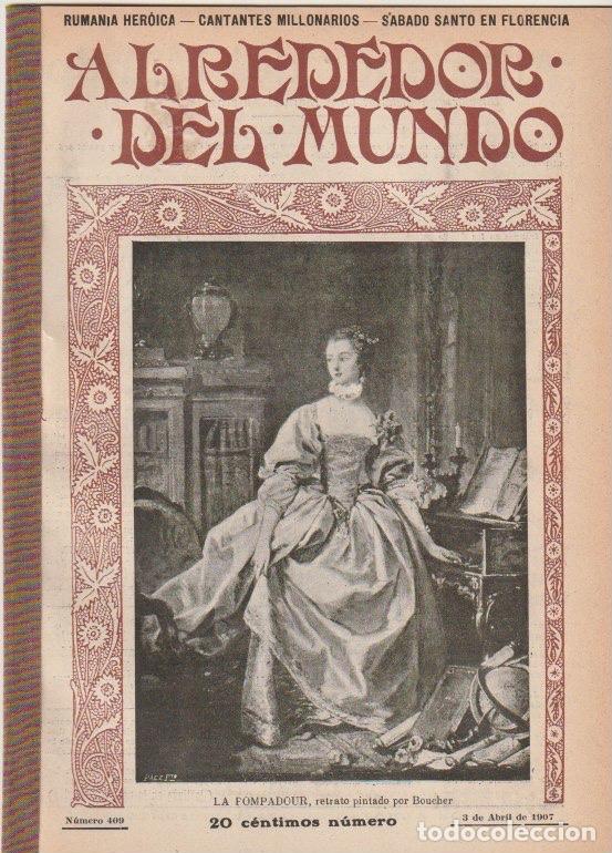 Coleccionismo de revistas y peri&oacute;dicos: Revista Alrededor del Mundo &ndash; 1907 * RUMAN&Iacute;A * FLORENCIA *AMBAR *