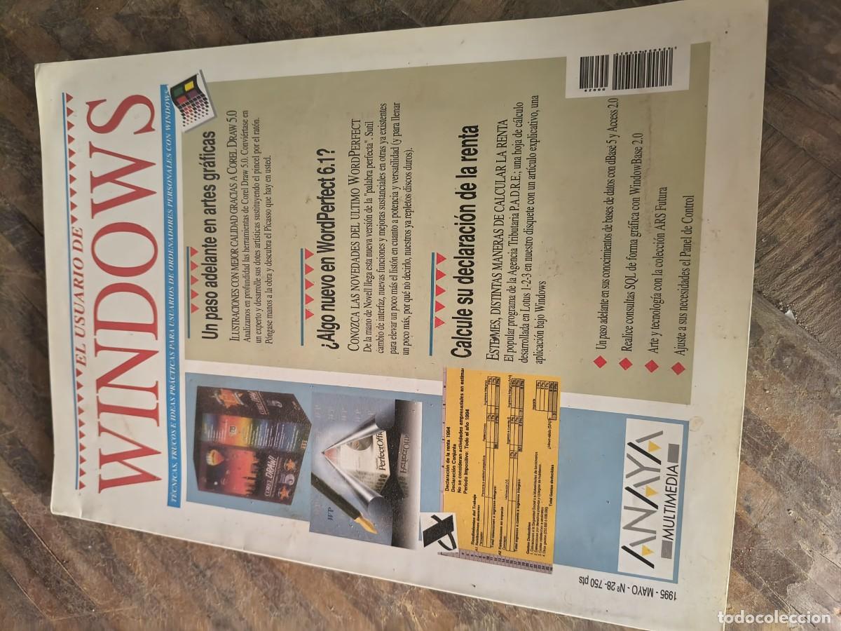 Coleccionismo de revistas y peri&oacute;dicos: El Usuario de windows 28. Anaya Multimedia.