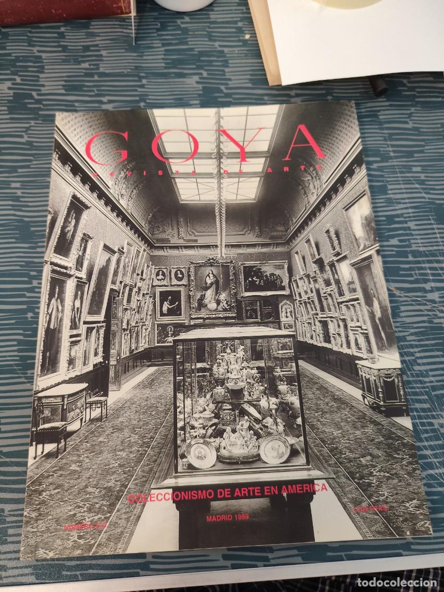 Coleccionismo de revistas y peri&oacute;dicos: GOYA, REVISTA DE ARTE , N&Uacute;MERO 273, NOVIEMBRE -DICIEMBRE 1999,VER SUMARIO.