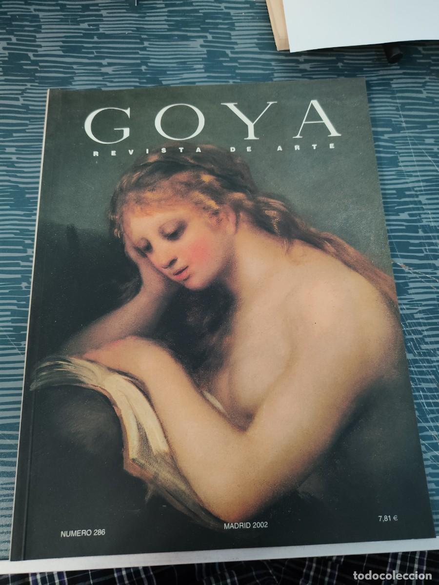 Coleccionismo de revistas y peri&oacute;dicos: GOYA, REVISTA DE ARTE , N&Uacute;MERO 286, ENERO-FEBRERO 2002,VER SUMARIO.