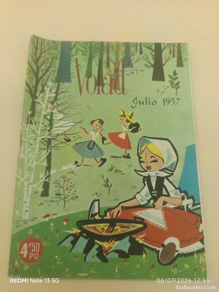 Coleccionismo de revistas y peri&oacute;dicos: REVISTA VOLAD, JULIO 1957