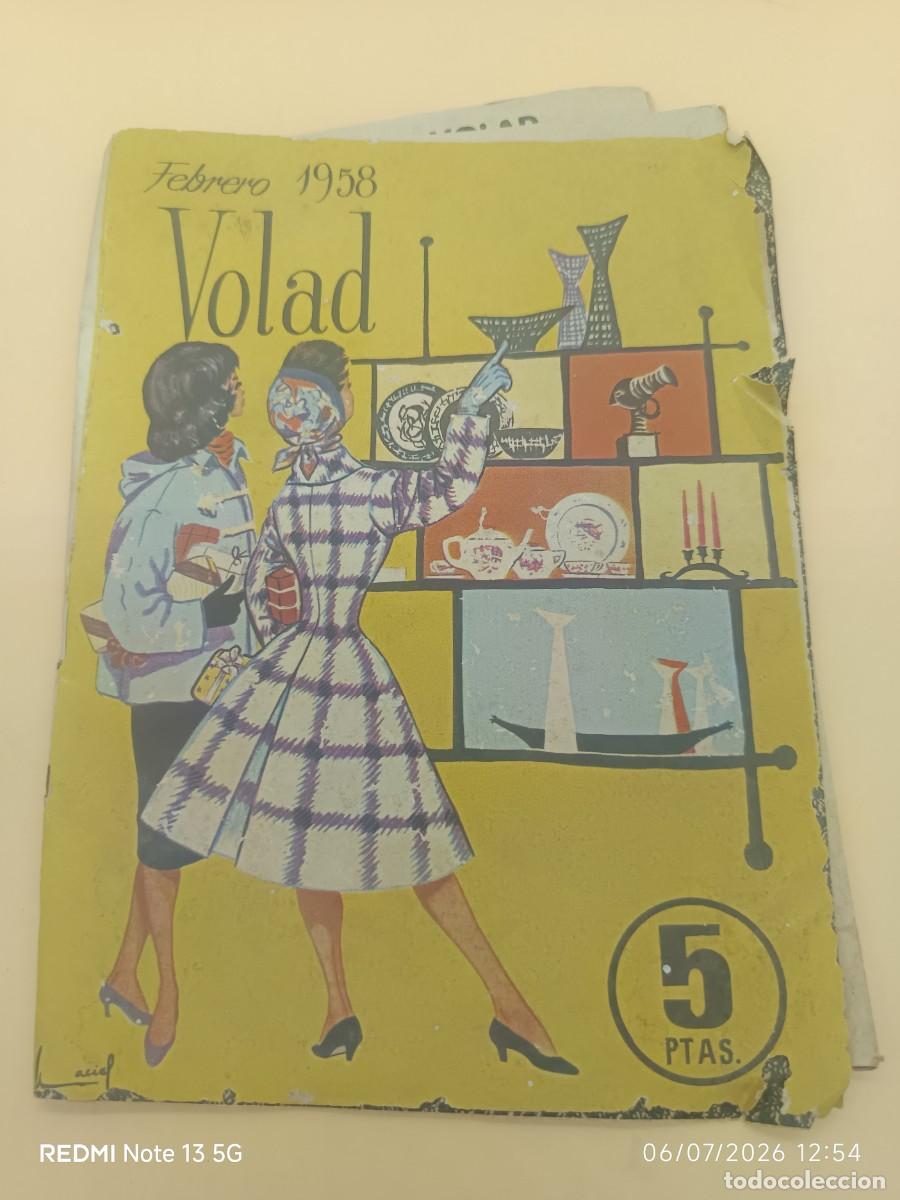 Coleccionismo de revistas y peri&oacute;dicos: REVISTA VOLAD, FEBRERO 1958