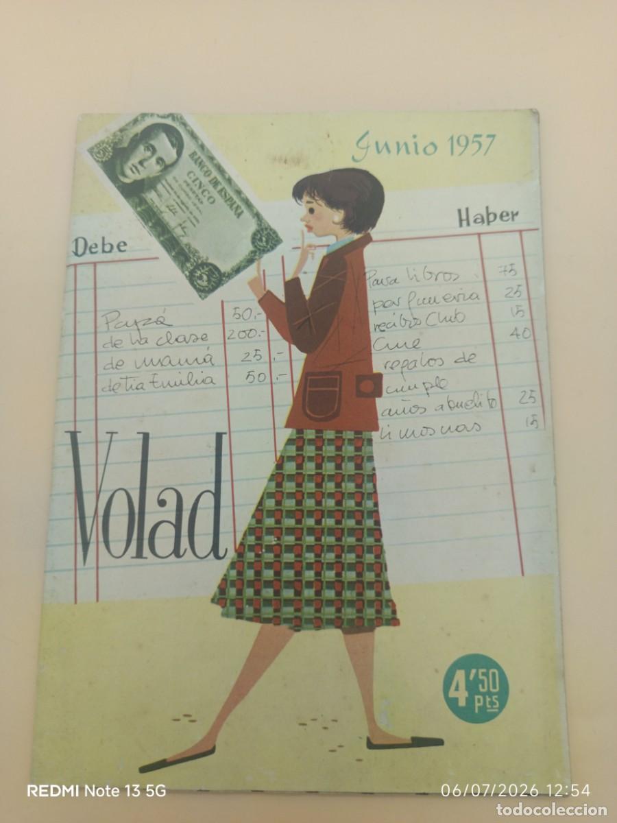 Collezionismo di Riviste e Giornali: REVISTA VOLAD, JUNIO 1957
