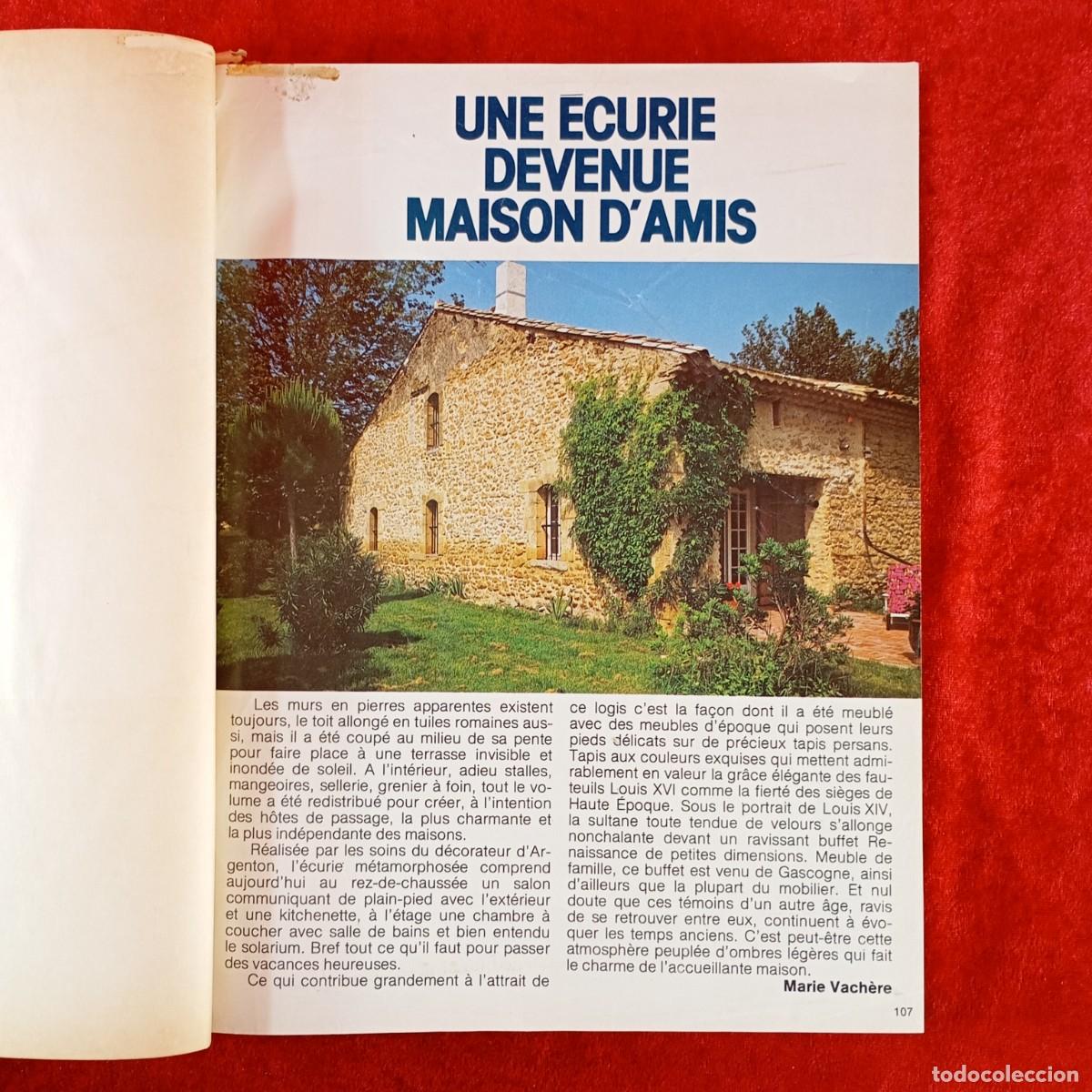 Coleccionismo de revistas y peri&oacute;dicos: UNE &Eacute;CURIE DEVENUE MAISON D'AMIS - DECORACION - TOMO DE REVISTAS ENCUADERNADAS / 1476