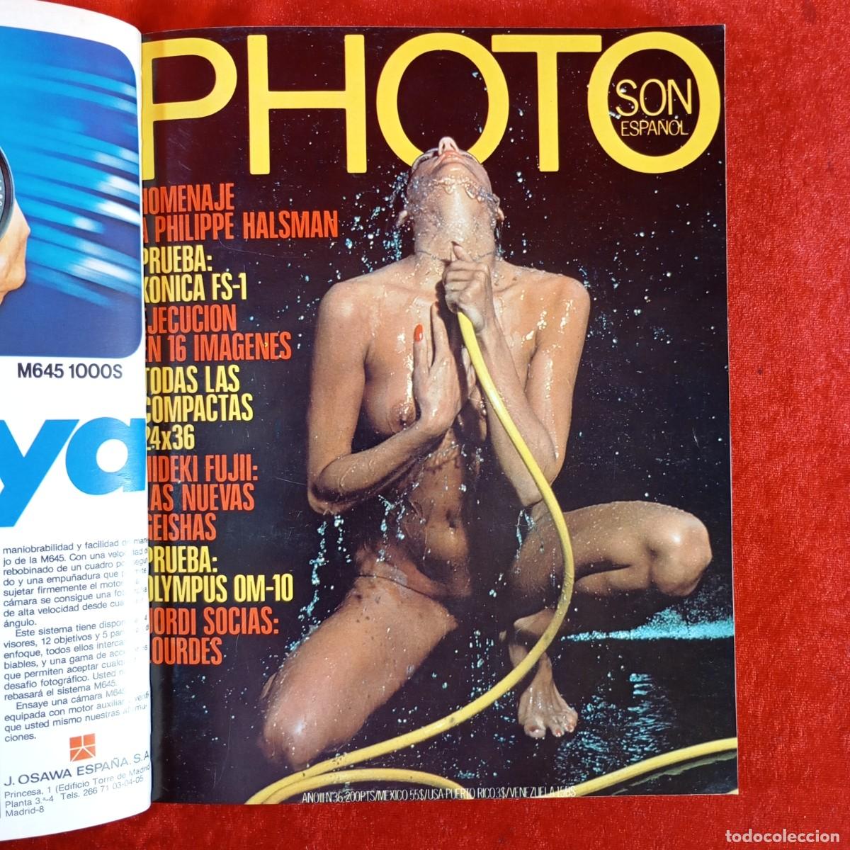 Coleccionismo de revistas y peri&oacute;dicos: PHOTO SON ESPA&Ntilde;OL - LOTE 2 TOMOS DE REVISTAS ENCUADERNADAS - VER FOTOS / 663