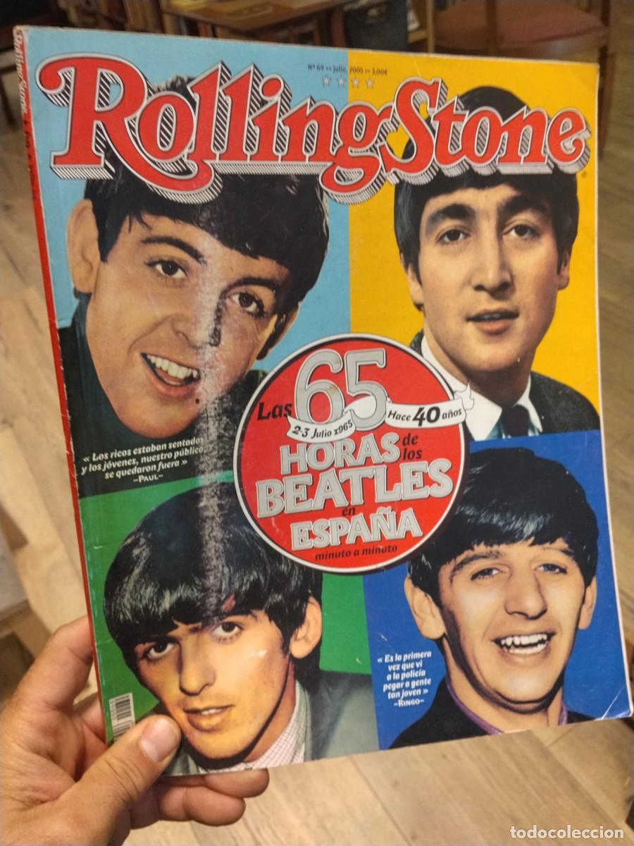 Coleccionismo de revistas y peri&oacute;dicos: Rolling Stone. N. 69. Julio 2005. Las 65 horas de los Beatles en Espa&ntilde;a