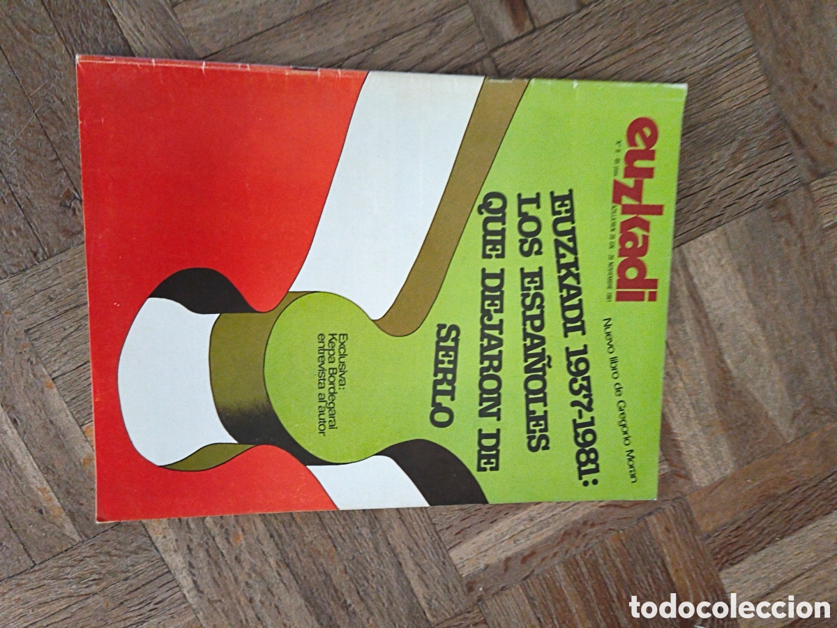 Collezionismo di Riviste e Giornali: Revista Euskadi. N&uacute;mero 8. 1981.