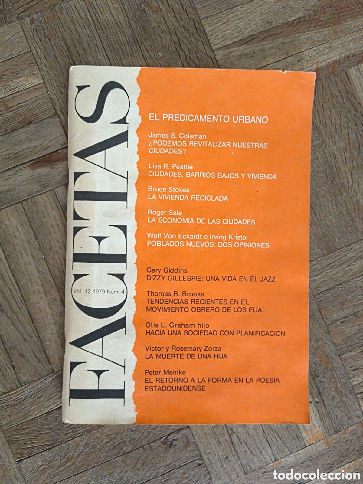 Collezionismo di Riviste e Giornali: Revista Facetas. N&uacute;mero 4. 1979.