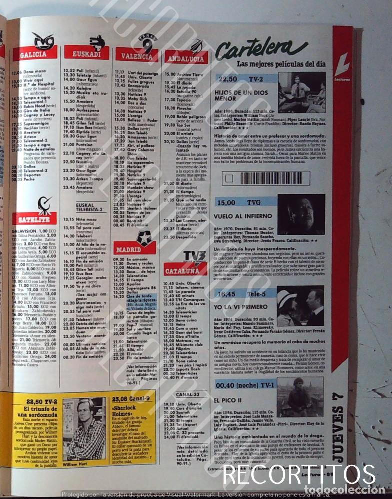 Collection Magazines and Newspapers: fernando sancho el pico ii cine quinqui piper laurie