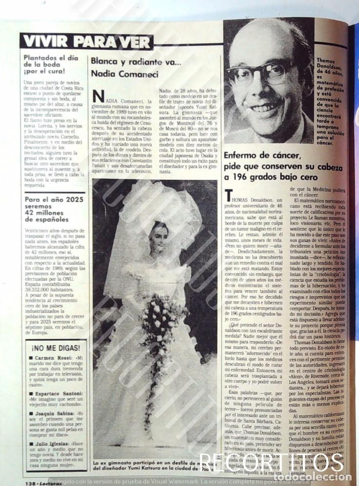 Coleccionismo de revistas y peri&oacute;dicos: NADIA COMANECCI COMANECI JANE FONDA