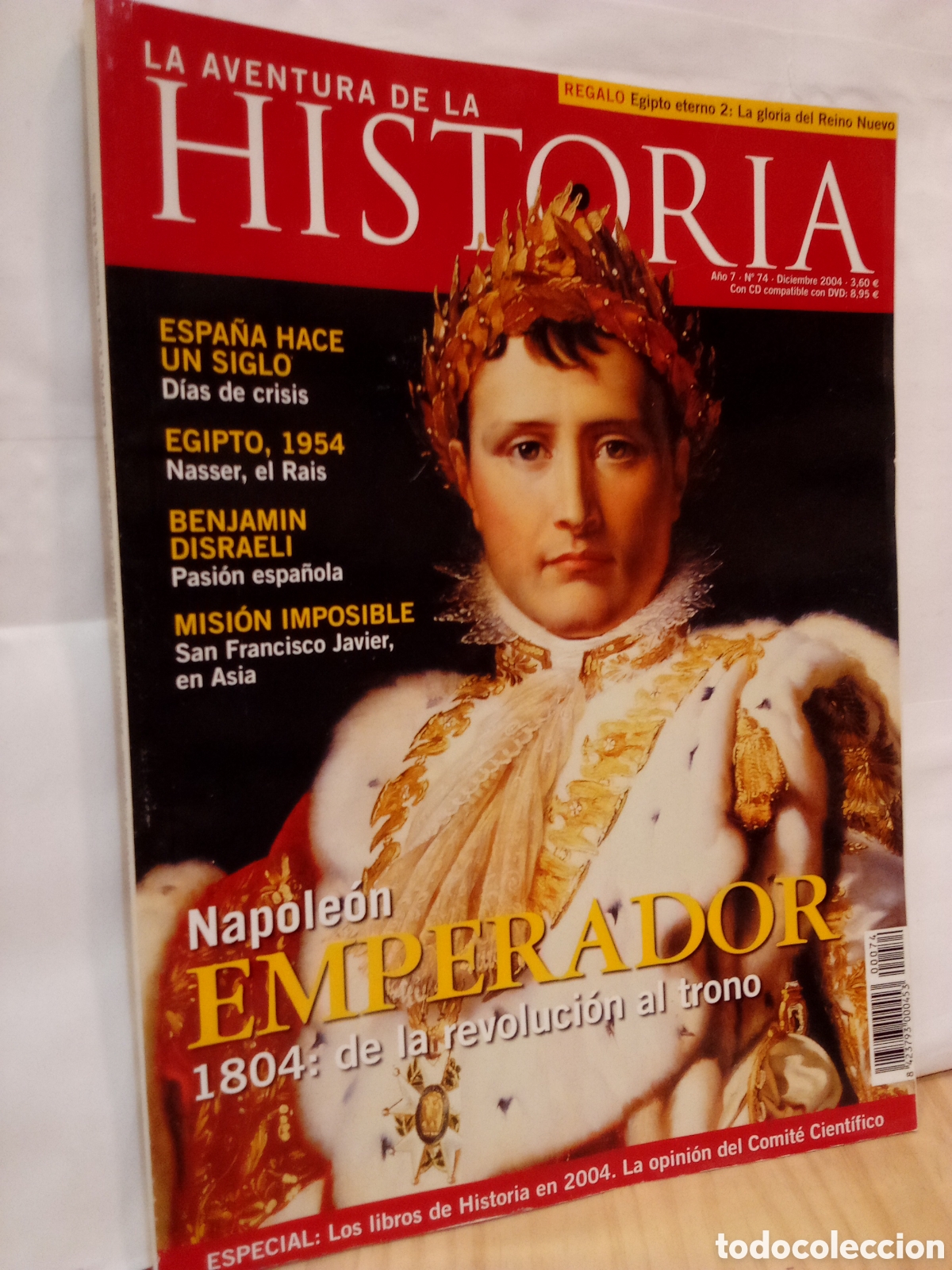 Collezionismo di Riviste e Giornali: La Aventura de la Historia. N.74. Napoleon Emperador.