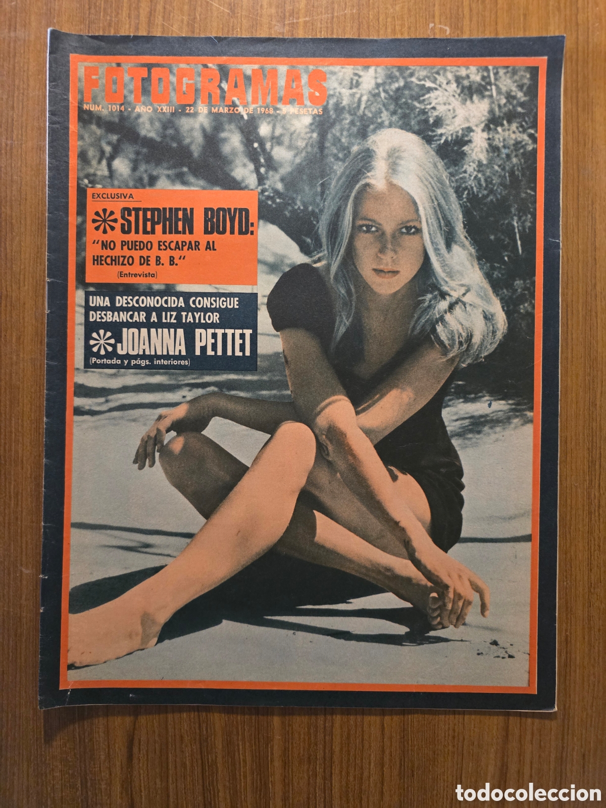 Collezionismo di Riviste e Giornali: FOTOGRAMAS,REVISTA CINEMATOGR&Aacute;FIA,NUMERO 1014,A&Ntilde;O 1968