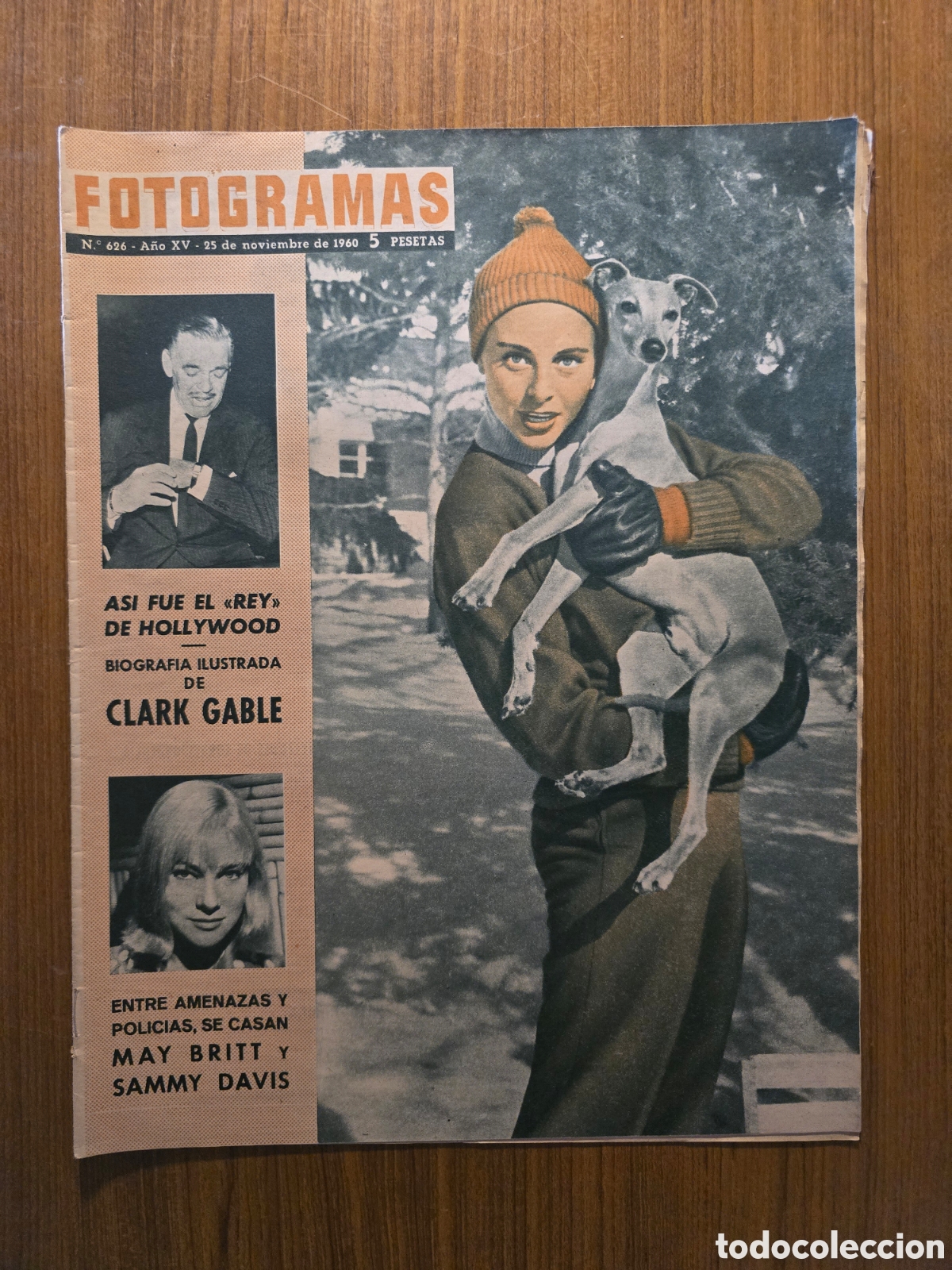 Collezionismo di Riviste e Giornali: FOTOGRAMAS,REVISTA CINEMATOGR&Aacute;FIA,NUMERO 626,A&Ntilde;O 1960