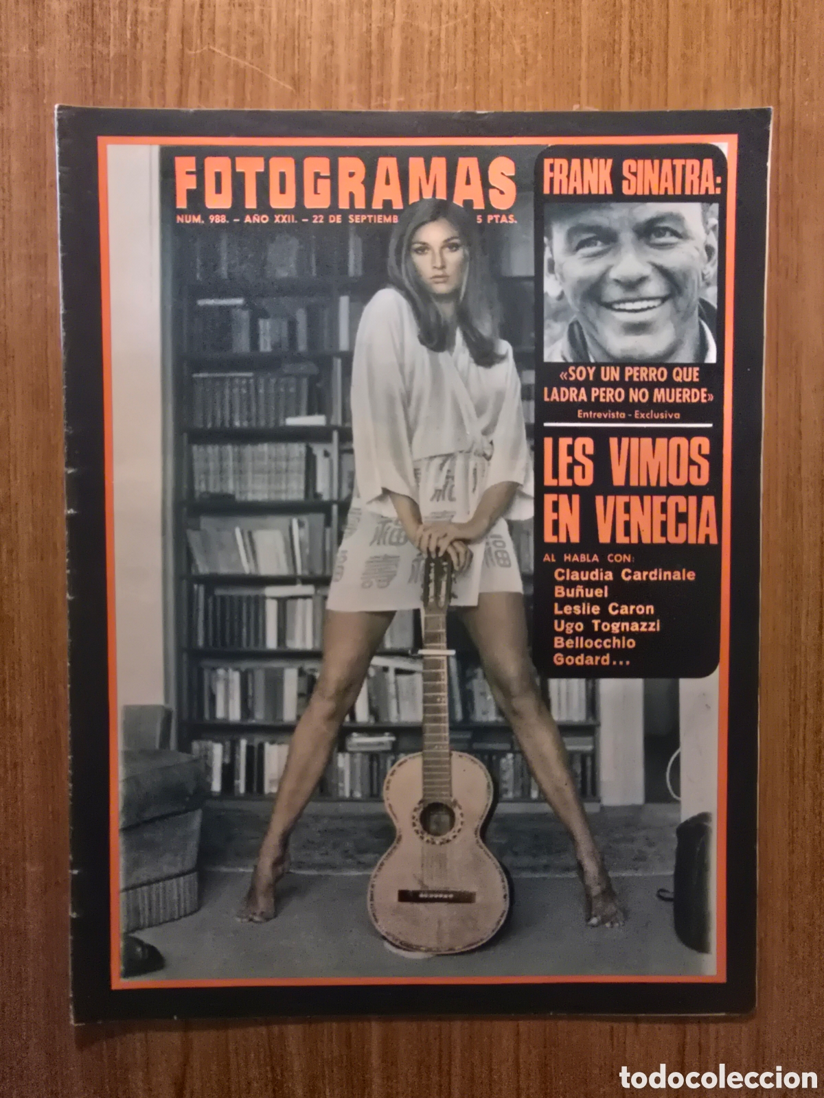 Collezionismo di Riviste e Giornali: FOTOGRAMAS,REVISTA CINEMATOGR&Aacute;FIA,NUMERO 988,A&Ntilde;O 1967