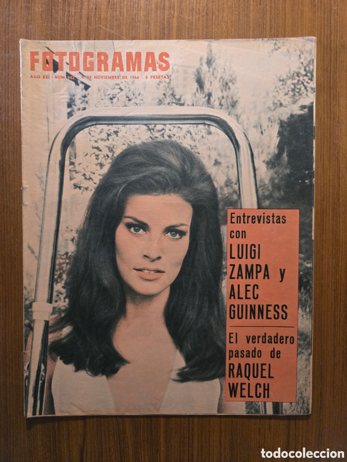 Collection Magazines and Newspapers: FOTOGRAMAS,REVISTA CINEMATOGR&Aacute;FIA,NUMERO 942,A&Ntilde;O 1966