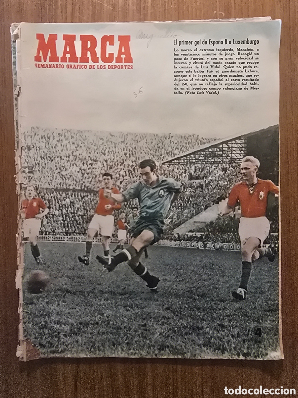 Collection Magazines and Newspapers: MARCA,NUMERO 545,A&Ntilde;O 1953