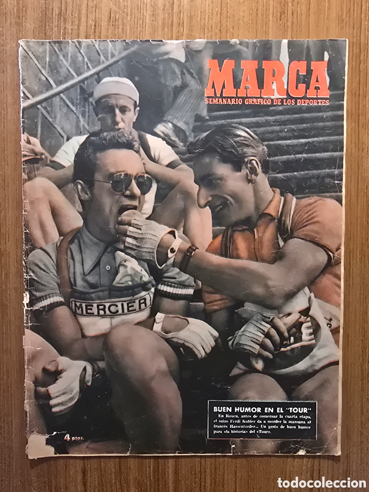 Collection Magazines and Newspapers: MARCA,NUMERO 607,A&Ntilde;O 1954