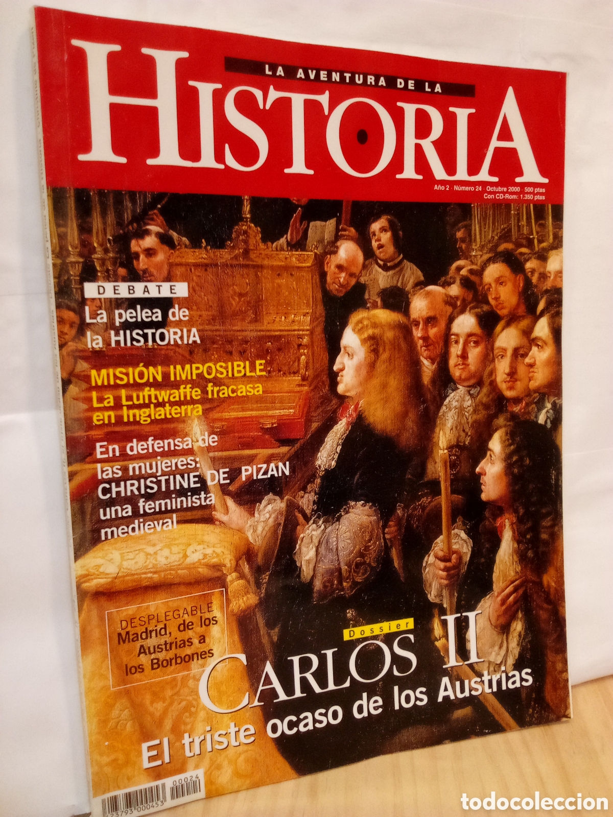 Sammeln von Zeitschriften und Zeitungen: La aventura de la historia n.24 - dossier Carlos II