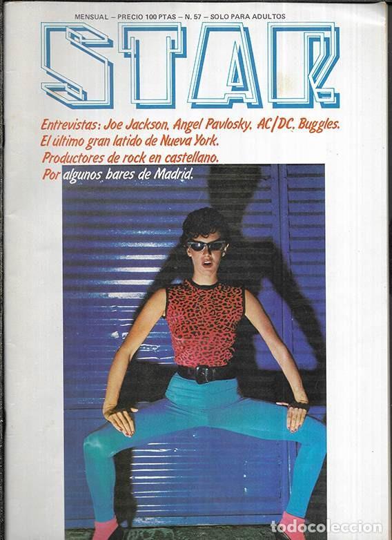 Coleccionismo de revistas y peri&oacute;dicos: STAR revista mensual n&ordm; 57 Abril 1980 Solo para Adultos Ultimo numero.