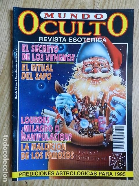 Coleccionismo de revistas y peri&oacute;dicos: Mundo oculto Revista esoterica n&ordm; 8 Secreto venenos Ritual sapo Lourdes a&ntilde;o 1994