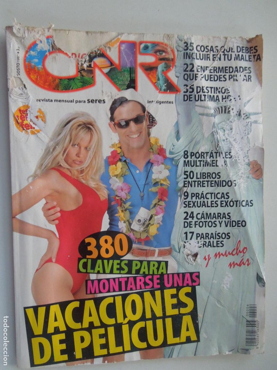 Collezionismo di Riviste e Giornali: CNR REVISTA N&ordm; 6 -08-1997-VACACIONES DE PELICULA