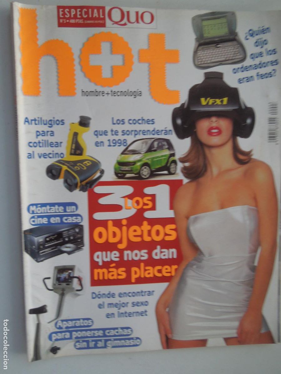 Collezionismo di Riviste e Giornali: HOT - ESPECIAL QUO - N&ordm; 3 - HOMBRE+ TECNOLOGIA - REVISTA