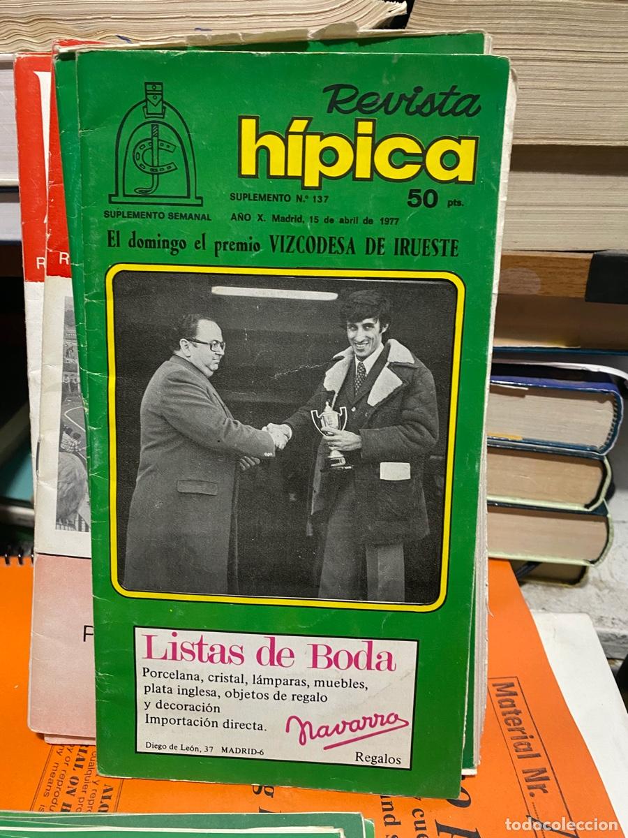 Coleccionismo de revistas y peri&oacute;dicos: REVISTA HIPICA, N.137, 15 DE ABRIL DE 1997