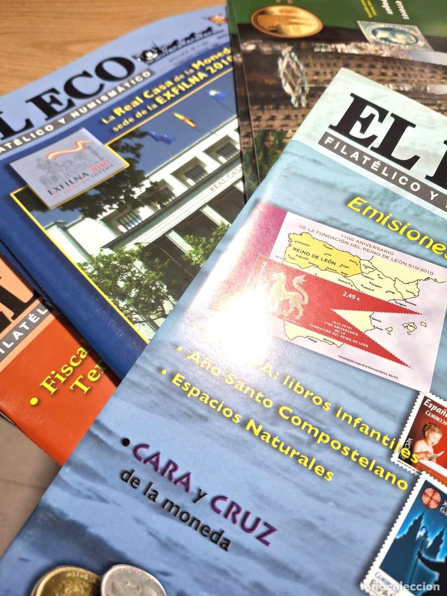Coleccionismo de revistas y peri&oacute;dicos: &rdquo;EL ECO filat&eacute;lico y numism&aacute;tico&rdquo;, revistas de coleccionismo a elegir. Precios, seg&uacute;n cantidad./ Nue