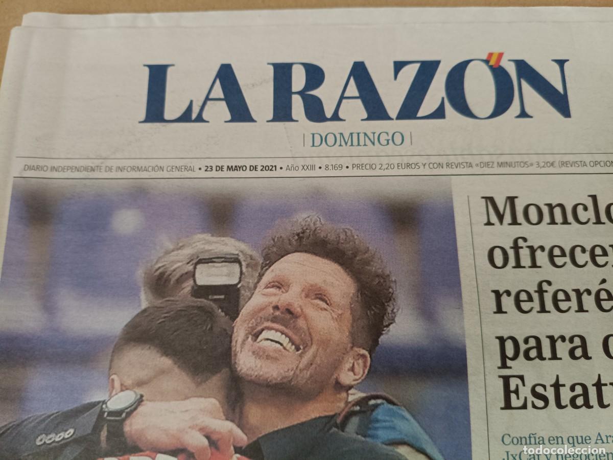 Coleccionismo de revistas y peri&oacute;dicos: La Raz&oacute;n 23 de mayo de 2021