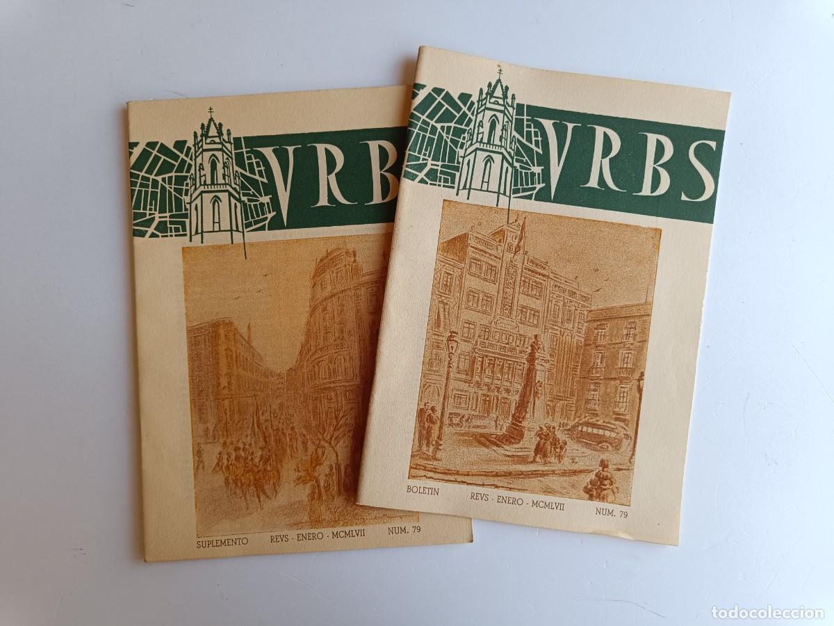 Coleccionismo de revistas y peri&oacute;dicos: REVISTA URBS - REUS - NUMERO 79 - ENERO 1957 - DISPONGO DE OTROS NUMEROS DE REVISTAS URBS.