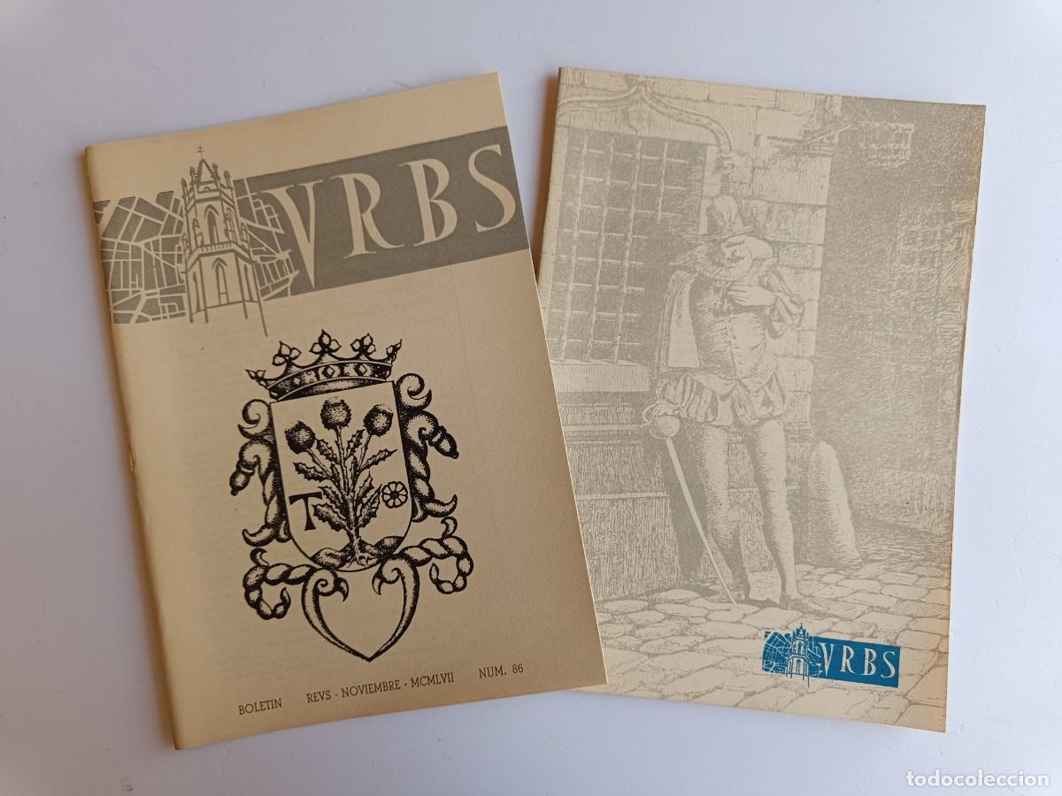 Coleccionismo de revistas y peri&oacute;dicos: REVISTA URBS - REUS - NUMERO 86 - NOVIEMBRE 1957 - DISPONGO DE OTROS NUMEROS DE REVISTAS URBS.